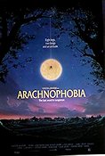 Arachnophobia 1991 movie poster Jeff Daniels Insects and spiders