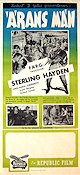 The Last Command 1956 movie poster Sterling Hayden