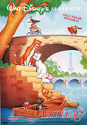 Aristocats 1970 movie poster Phil Harris Wolfgang Reitherman Animation Cats