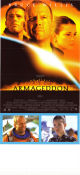 Armageddon 1998 poster Bruce Willis Billy Bob Thornton Ben Affleck Liv Tyler Michael Bay Hitta mer: Jerry Bruckheimer