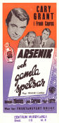 Arsenic and Old Lace 1943 movie poster Cary Grant Priscilla Lane Raymond Massey Peter Lorre Frank Capra