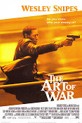 The Art of War 2000 movie poster Wesley Snipes Donald Sutherland Maury Chaykin Christian Duguay