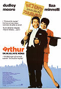 Arthur 1981 movie poster Dudley Moore Liza Minnelli John Gielgud Steve Gordon