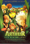 Arthur och minimojerna 2008 poster Freddie Highmore Luc Besson Animerat