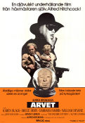 Arvet 1976 poster Karen Black Bruce Dern Barbara Harris Alfred Hitchcock Glasögon