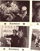 Åsa-Nisse 1949 lobby card set John Elfström Arthur Rolén Emy Hagman Bertil Boo Ragnar Frisk
