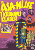 Åsa-Nisse i kronans kläder 1958 movie poster John Elfström Artur Rolén Brita Öberg Little Gerhard Bertil Boo Ragnar Frisk Find more: Åsa-Nisse