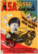 Åsa-Nisse som polis 1960 movie poster John Elfström Artur Rolén Brita Öberg Ragnar Frisk Find more: Åsa-Nisse From comics Police and thieves