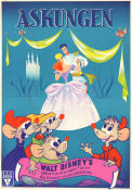 Cinderella 1950 movie poster Ilene Woods Clyde Geronimi Animation