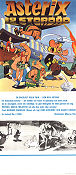 Les 12 travaux d´Asterix 1976 poster Roger Carel René Goscinny