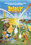 Asterix chez les Bretons 1986 movie poster Roger Carel Pino Van Lamsweerde Find more: Asterix Writer: Goscinny-Uderzo From comics Animation