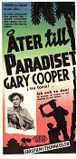 Return to Paradise 1953 movie poster Gary Cooper Barry Jones Roberta Haynes Mark Robson