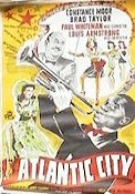 Atlantic City 1944 movie poster Louis Armstrong Paul Whiteman Constance Moore Ray McCarey Jazz Musicals