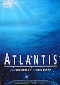 Atlantis 1991 movie poster Luc Besson Documentaries From TV