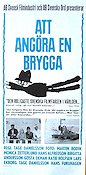 Att angöra en brygga 1965 movie poster Hasse och Tage Monica Zetterlund Gösta Ekman Tage Danielsson Production: AB Svenska Ord Ships and navy