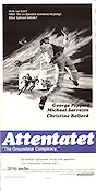 Attentatet 1972 poster George Peppard Michael Sarrazin Christine Belford Lamont Johnson