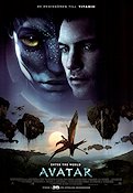 Avatar 2009 movie poster Sam Worthington Zoe Saldana Sigourney Weaver James Cameron 3-D