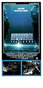 Avgrunden 1989 poster Ed Harris Michael Biehn Mary Elizabeth Mastrantonio James Cameron