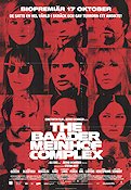 The Baader Meinhof Complex 2008 movie poster Martina Gedeck Moritz Bleibtreu Johanna Wokalek Uli Edel Politics