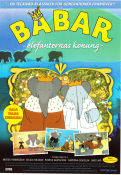 Babar King of the Elephants 1999 poster Philip Williams Raymond Jafelice Animerat Från TV