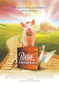 Babe: Pig in the City 1998 movie poster Magda Szubanski Mickey Rooney George Miller