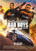 Bad Boys For Life 2020 poster Will Smith Martin Lawrence Vanessa Hudgens Adil El Arbi Poliser Bilar och racing