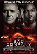 Bad Company 2002 movie poster Anthony Hopkins Chris Rock Peter Stormare Joel Schumacher