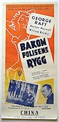 Race Street 1949 movie poster George Raft Marilyn Maxwell Police and thieves