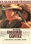 Balladen om Gregorio Cortez 1982 poster Edward James Olmos James Gammon Tom Bower Robert M Young