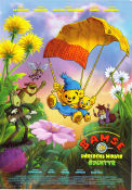 Bamse och världens minsta äventyr 2023 movie poster Rolf Lassgård Christian Ryltenius Animation