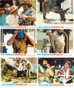 Banana Joe 1982 lobby card set Bud Spencer Marina Langner Mario Scarpetta Steno