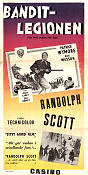 The Man Behind the Gun 1953 movie poster Randolph Scott Patrice Wymore Dick Wesson Felix E Feist