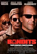 Bandits 2001 movie poster Bruce Willis Cate Blanchett Billy Bob Thornton Barry Levinson Glasses