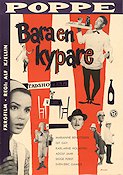 Bara en kypare 1959 movie poster Nils Poppe Marianne Bengtsson Git Gay Alf Kjellin