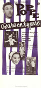 Bara en kypare 1959 poster Nils Poppe Marianne Bengtsson Git Gay Alf Kjellin