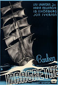 Barken Margrethe 1934 movie poster Karin Nellemose Ib Schönberg Lau Lauritzen Denmark