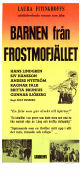 Barnen från Frostmofjället 1945 movie poster Hans Lindgren Siv Hansson Anders Nyström Rolf Husberg Writer: Laura Fitinghoff Mountains Kids