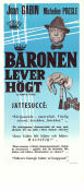Le baron de l´écluse 1960 movie poster Jean Gabin Micheline Presle Jacques Castelot Jean Delannoy