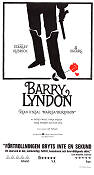 Barry Lyndon 1975 movie poster Ryan O´Neal Marisa Berenson Patrick Magee Stanley Kubrick