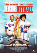 BASEketball 1998 poster Trey Parker Matt Stone Dian Bachar David Zucker Sports