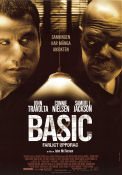 Basic 2003 movie poster John Travolta Connie Nielsen Samuel L Jackson John McTiernan