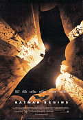 Batman Begins 2005 movie poster Christian Bale Michael Caine Liam Neeson Christopher Nolan Find more: Batman Find more: DC Comics