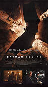 Batman Begins 2005 movie poster Christian Bale Michael Caine Liam Neeson Christopher Nolan Find more: Batman Find more: DC Comics