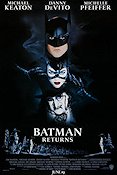 Batman Returns 1992 poster Michael Keaton Michelle Pfeiffer Tim Burton Hitta mer: Batman Från serier