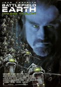 Battlefield Earth 2000 movie poster John Travolta Forest Whitaker Barry Pepper Roger Christian