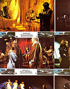 Battlestar Galactica 1978 lobby card set Richard Hatch Lorne Greene Dirk Benedict Glen A Larson Spaceships From TV