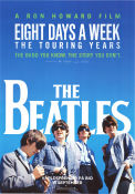 Beatles: Eight Days a Week The Touring Years 2016 poster Beatles John Lennon Ron Howard Rock and pop Documentaries