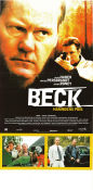 Beck hämndens pris 2001 movie poster Peter Haber Mikael Persbrandt Kjell Sundvall Find more: Martin Beck Police and thieves From TV