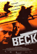 Beck sista vittnet 2002 movie poster Peter Haber Mikael Persbrandt Gunilla Röör Harald Hamrell Find more: Martin Beck Police and thieves From TV