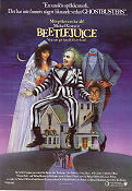 Beetlejuice 1988 poster Michael Keaton Geena Davis Winona Ryder Tim Burton